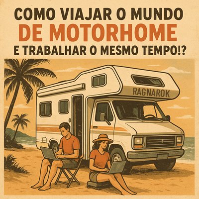 Como viajar e Trabalhar de Qualquer lugar do Mundo!